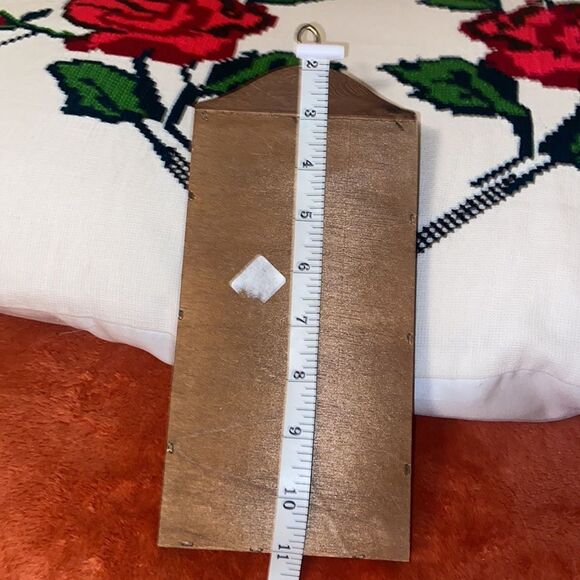 Antique Thimbles Collection With Display Wood Rack Lot 16p Metal & Porcelain - Picture 6 of 16